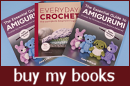 'Everyday Crochet' and 'The Essential Guide to Amigurumi' crochet books by June Gilbank