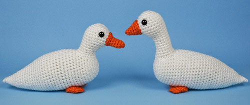 Duck and Goose crochet pattern by PlanetJune