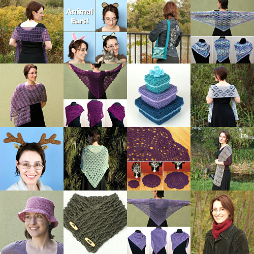 PlanetJune Accessories crochet patterns: 2010-2016 designs