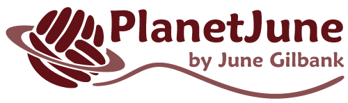 PlanetJune by June Gilbank - logo