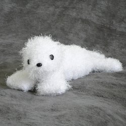 Fuzzy Seal amigurumi crochet pattern