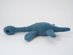Plesiosaurus - amigurumi dinosaur crochet pattern