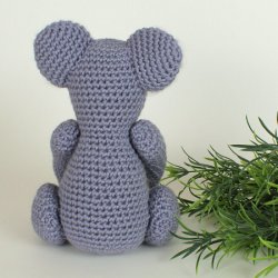 (image for) Koala amigurumi crochet pattern