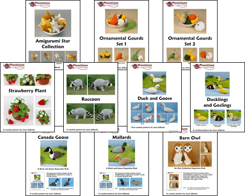 2024 PlanetJune crochet patterns