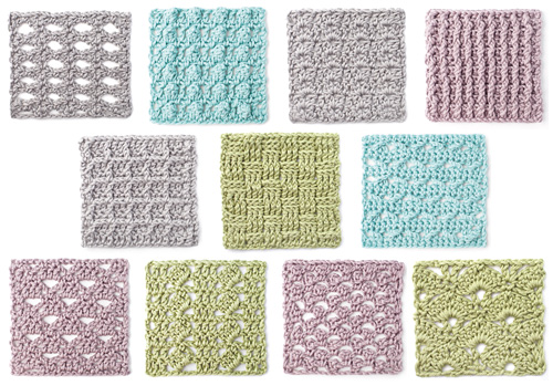 different crochet patterns
