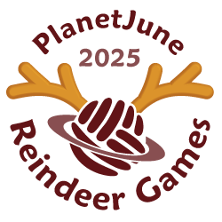 PlanetJune Reindeer Games 2025 logo