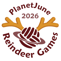 PlanetJune Reindeer Games 2026 logo