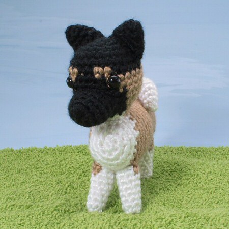 AmiDogs Akita amigurumi crochet pattern by planetjune