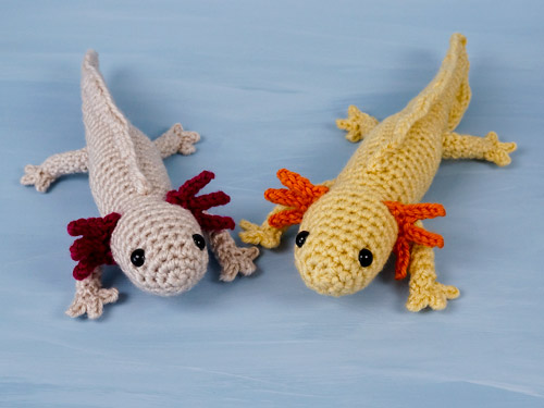 axolotl crochet pattern by planetjune
