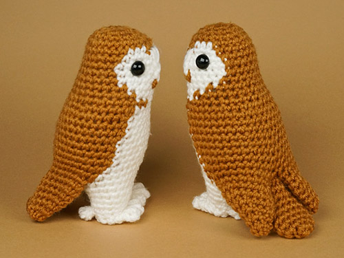 barn owl crochet expansion pack pattern by planetjune