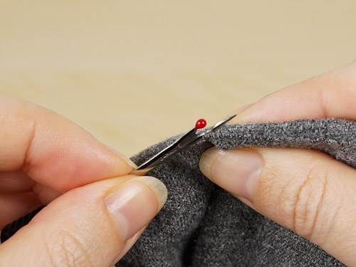 repadding a coat collar