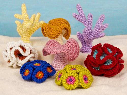 Coral Reef Collection 1 crochet pattern by PlanetJune
