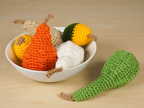 ornamental gourds set 1 crochet pattern by planetjune