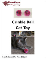 Crinkle balls hotsell cat toys