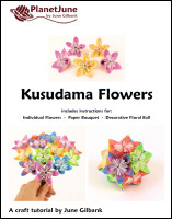 Kusudama Flowers Tutorial Planetjune By June Gilbank Blog