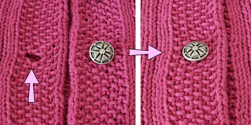 knit pink ribbed cardigan