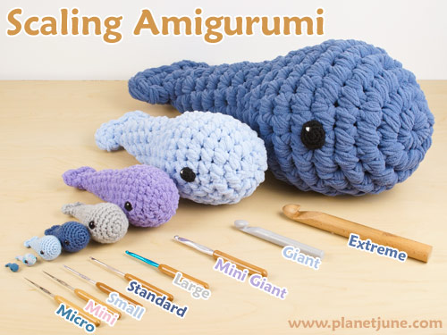 Resizing Amigurumi – PlanetJune by June Gilbank: Blog