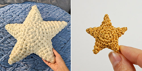 Amigurumi Star Collection crochet pattern by PlanetJune