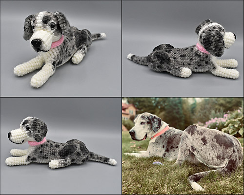 Kendra's custom amigurumi based on PlanetJune patterns