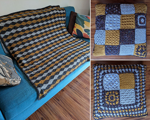 PlanetJune Stories: Paula's projects from the book Everyday Crochet by June Gilbank