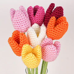 carnations crochet pattern by planetjune