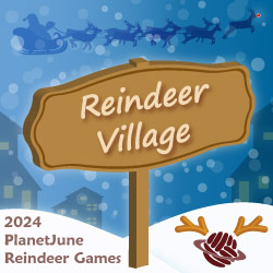 PlanetJune Reindeer Games 2024 - Reindeer Village