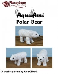 (image for) AquaAmi Polar Bear amigurumi crochet pattern