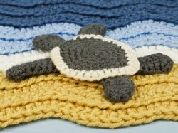 (image for) Baby Sea Turtle Applique crochet pattern