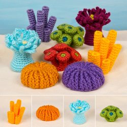 Coral Reef Collection 2: FOUR realistic crochet patterns (image for) Coral Reef Collection 2: FOUR realistic crochet patterns