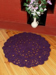(image for) Chunky Elegance Rug Trio crochet pattern
