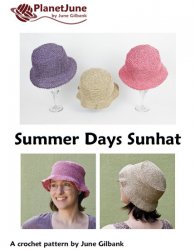 (image for) Summer Days Sunhat crochet pattern