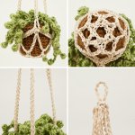 (image for) Crochet Plant Hanger DONATIONWARE crochet pattern