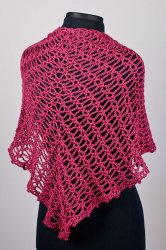 (image for) Sweetheart Lace Shawl crochet pattern