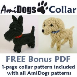 (image for) AmiDogs Akita amigurumi crochet pattern