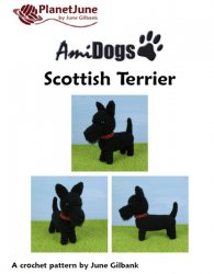 (image for) AmiDogs Scottish Terrier (Scottie) amigurumi crochet pattern
