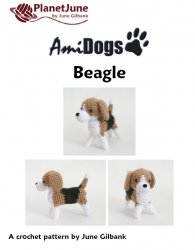(image for) AmiDogs Beagle amigurumi crochet pattern