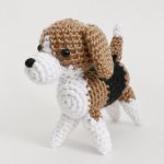 (image for) AmiDogs Beagle amigurumi crochet pattern