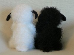(image for) Fuzzy Lamb amigurumi crochet pattern