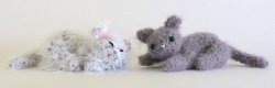 (image for) Fuzzy Kitten amigurumi crochet pattern