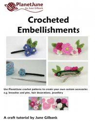 (image for) Crocheted Embellishments DONATIONWARE craft tutorial