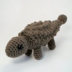 (image for) Ankylosaurus - amigurumi dinosaur crochet pattern