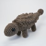 (image for) Ankylosaurus - amigurumi dinosaur crochet pattern