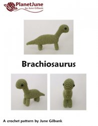 (image for) Brachiosaurus - amigurumi dinosaur crochet pattern