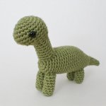 (image for) Brachiosaurus - amigurumi dinosaur crochet pattern