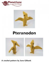 (image for) Pteranodon - amigurumi dinosaur crochet pattern