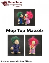(image for) Mop Top Mascots DONATIONWARE amigurumi crochet pattern