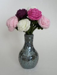 (image for) Basic Rose DONATIONWARE flower crochet pattern