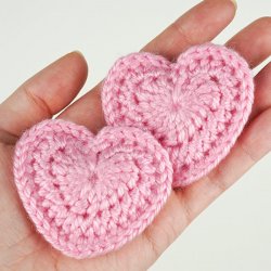 (image for) Love Hearts DONATIONWARE crochet pattern