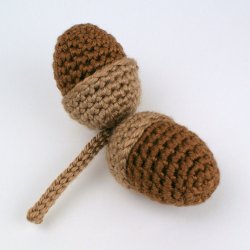 (image for) Amigurumi Acorn DONATIONWARE crochet pattern