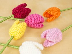 (image for) Tulips DONATIONWARE crochet pattern